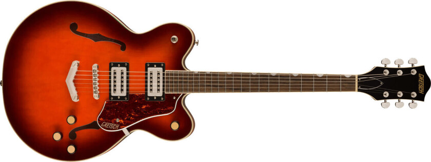 G2622 Streamliner Cb Dc V-Stoptl Fireburst, Laurel Fb, Bt-3s Pickups
