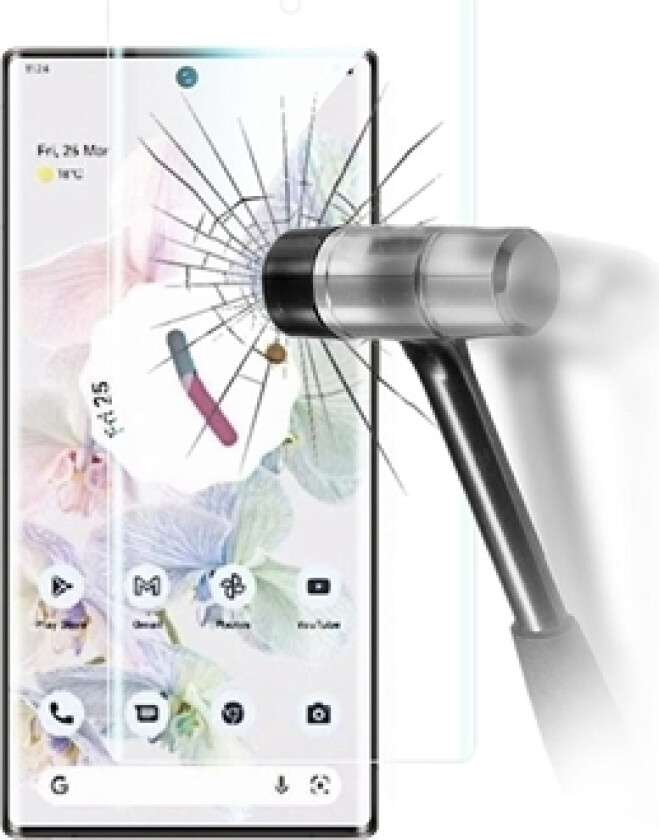 Google Pixel 7 Pro Skjermbeskyttere Panzerglass - 0.3mm, 9H - Kristallklar
