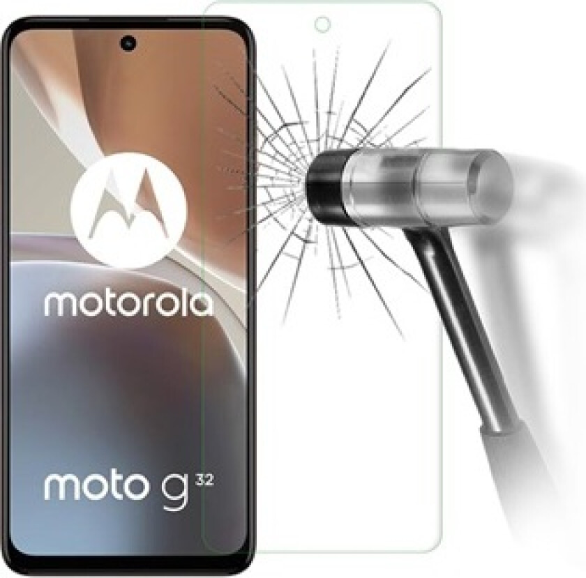 Motorola Moto G32 Skjermbeskyttere Panzerglass - 9H, 0.3mm - Klar