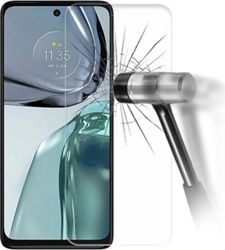 Motorola Moto G62 5G Skjermbeskyttere Panzerglass - 9H, 0.3mm - Klar