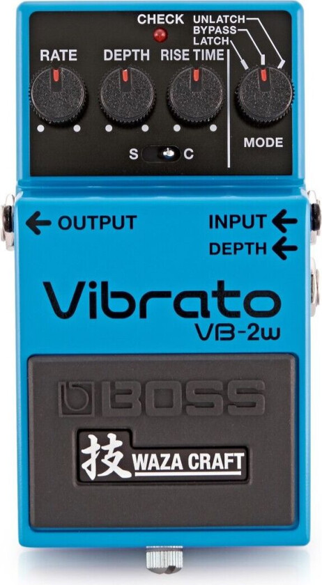 Boss Vb-2w Analog Vibrato Pedal Waza Craft