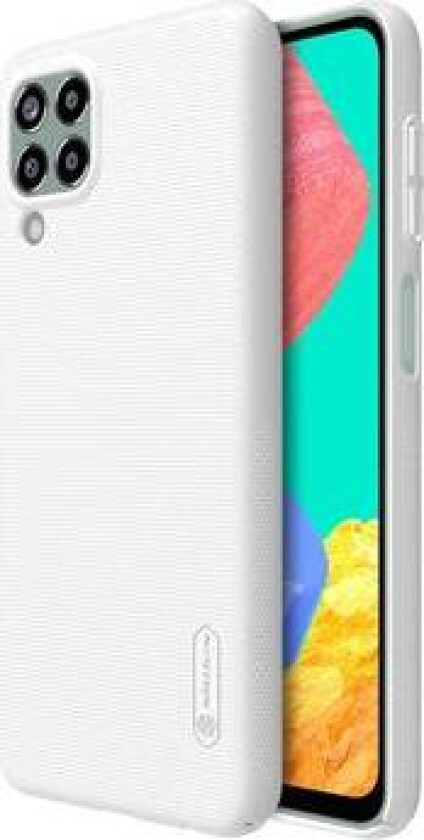 Super Frosted Shield Samsung Galaxy M33 Deksel - Hvit