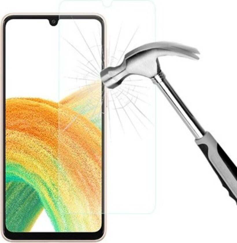 Samsung Galaxy A33 5G Skjermbeskyttere Panzerglass - 9H, 0.3mm - Gjennomsiktig