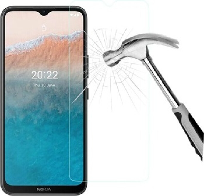 Nokia C21 Plus Skjermbeskyttere Panzerglass - 9H, 0.3mm - Gjennomsiktig