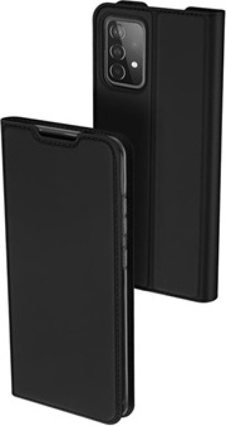 Skin Pro Samsung Galaxy A73 5G Flip-deksel - Svart