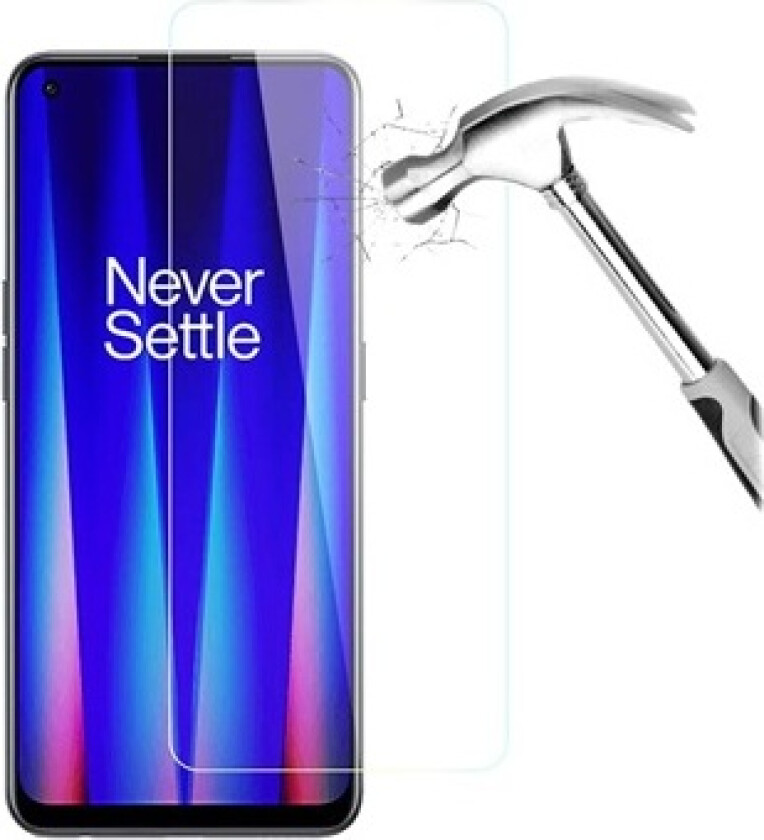 OnePlus Nord CE 2 5G Skjermbeskyttere Panzerglass - 9H, 0.3mm - Klar