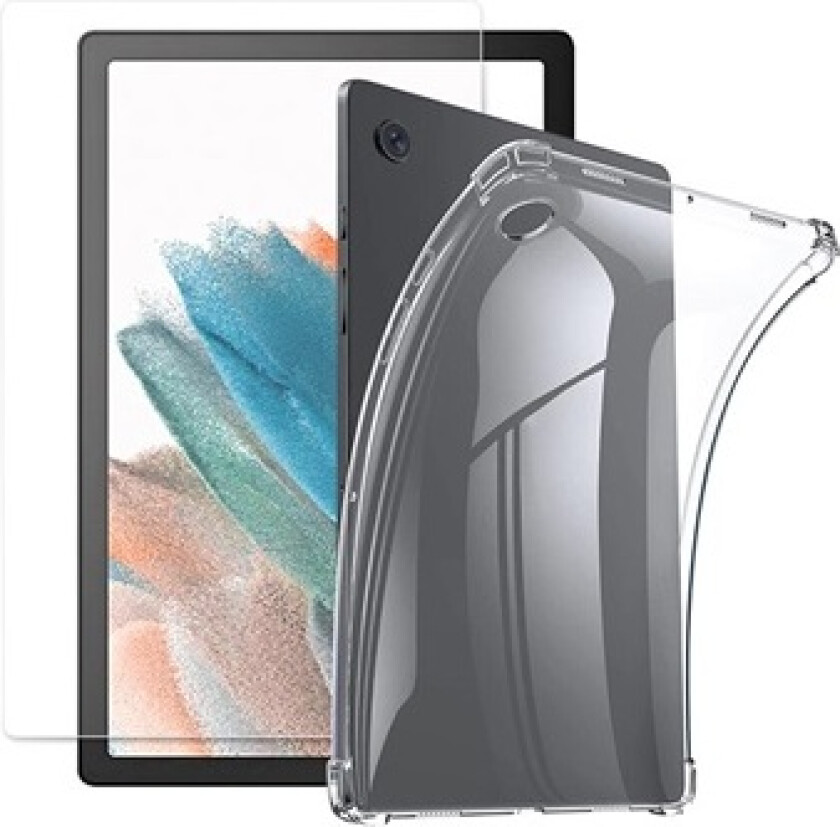 Samsung Galaxy Tab A8 10.5 (2021) TPU Deksel med Skjermbeskytter