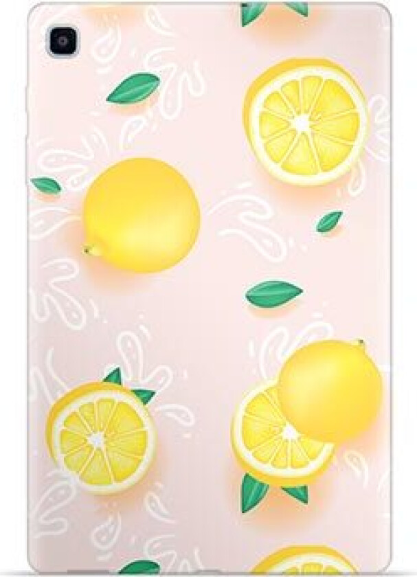 Samsung Galaxy Tab S6 Lite 2020/2022 TPU-deksel - Sitronmønster