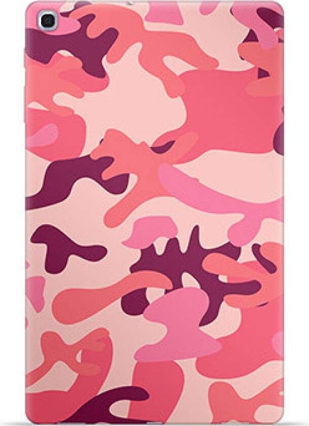 Samsung Galaxy Tab A 10.1 (2019) TPU-deksel - Rosa Kamuflasje