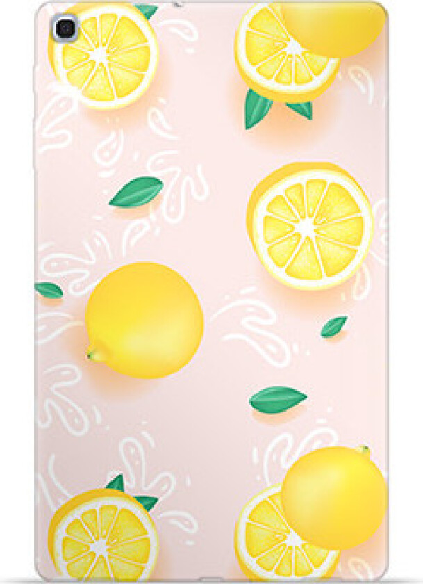 Samsung Galaxy Tab A 10.1 (2019) TPU-deksel - Sitronmønster