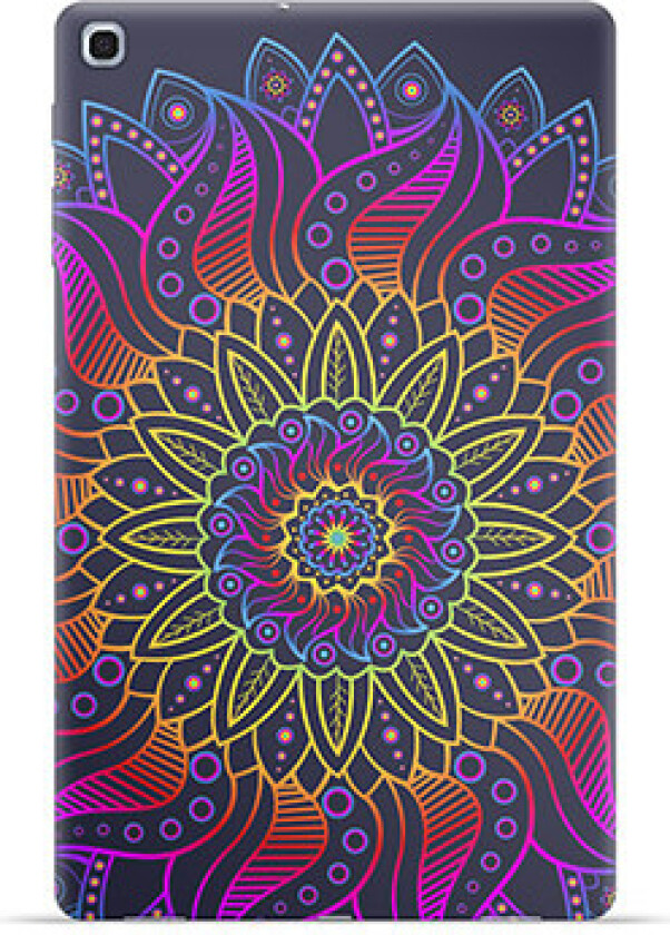 Samsung Galaxy Tab A 10.1 (2019) TPU-deksel - Fargerik Mandala