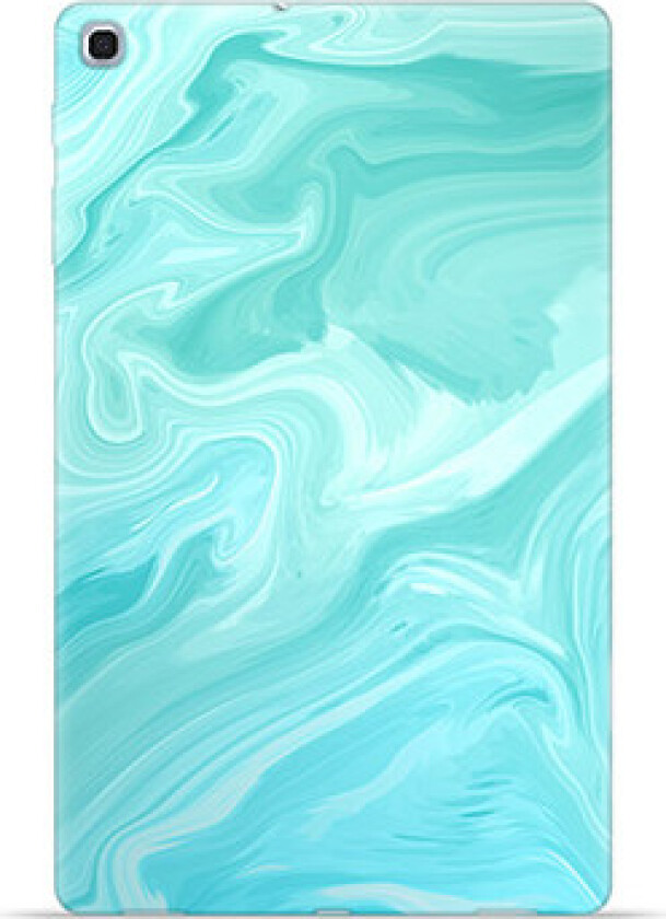 Samsung Galaxy Tab A 10.1 (2019) TPU-deksel - Blå Marmor