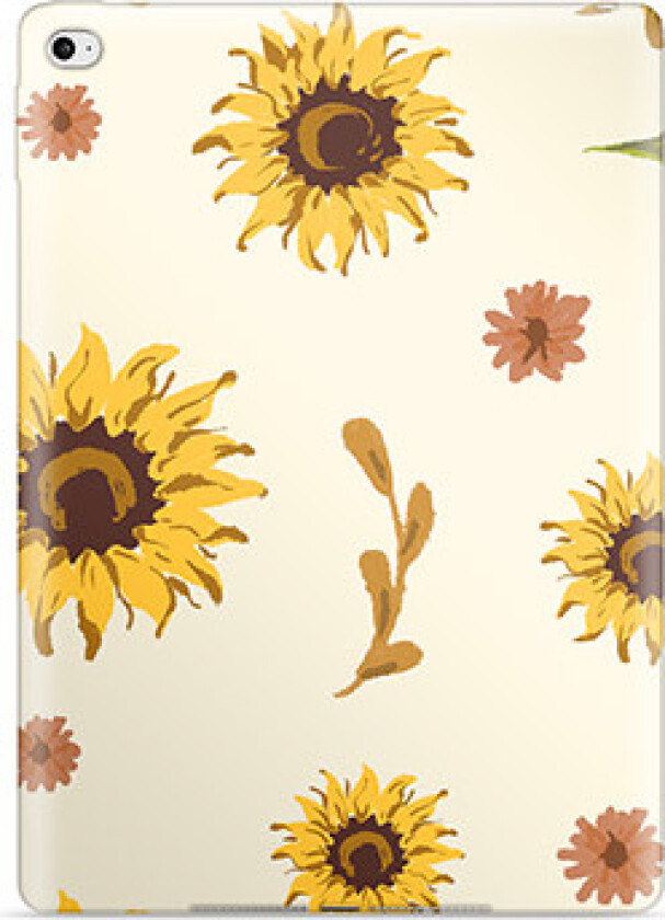 iPad 10.2 2019/2020/2021 TPU-deksel - Solsikke