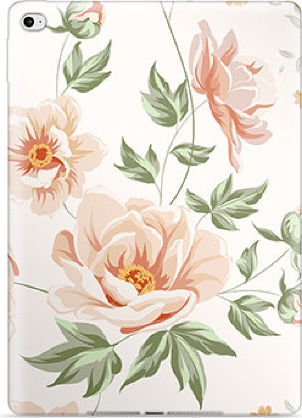 iPad 10.2 2019/2020/2021 TPU-deksel - Floral