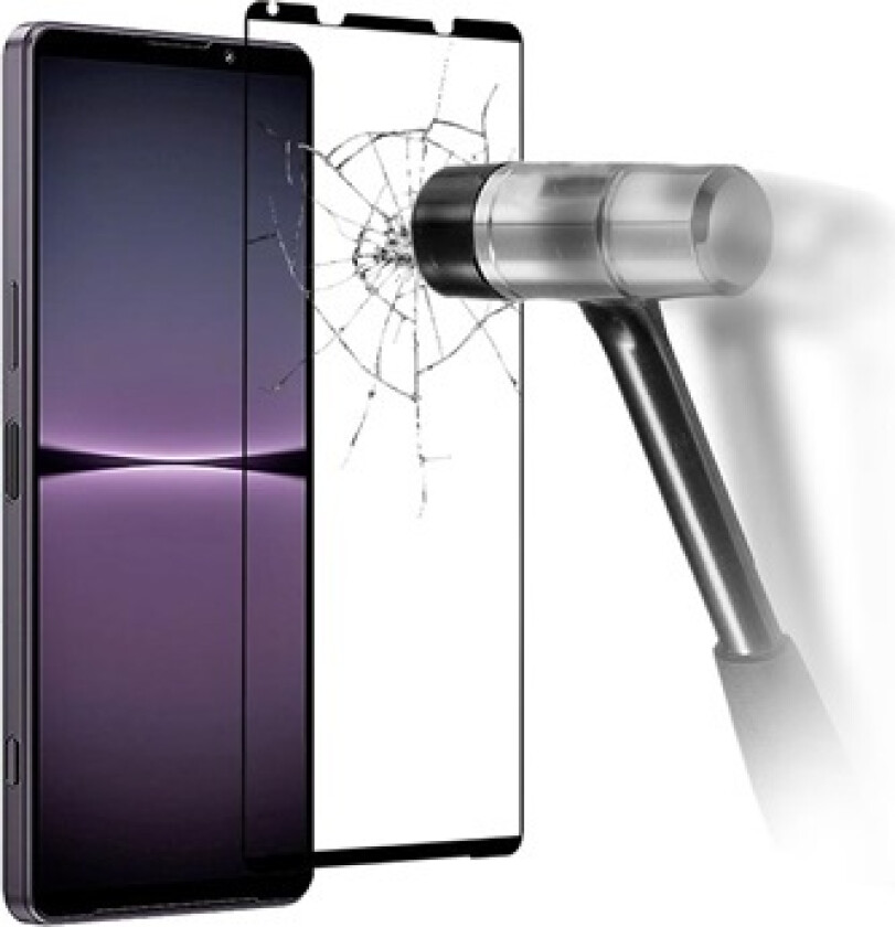 Full Dekning Sony Xperia 1 IV Skjermbeskyttere Panzerglass - Svart