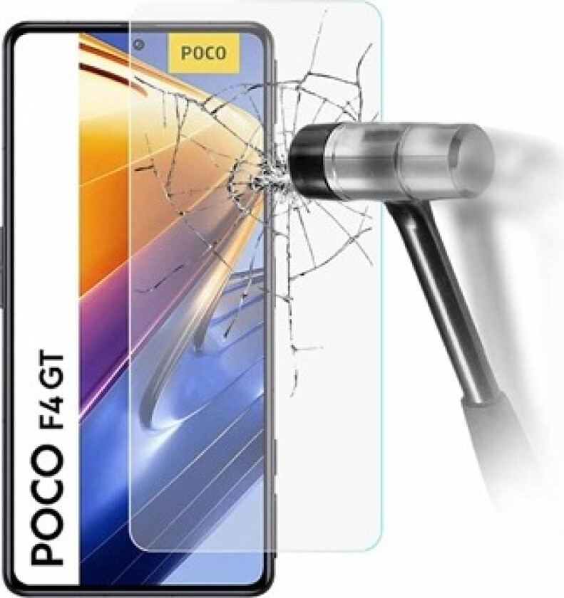 Xiaomi Poco F4 GT Skjermbeskyttere Panzerglass - 9H, 0.3mm - Klar