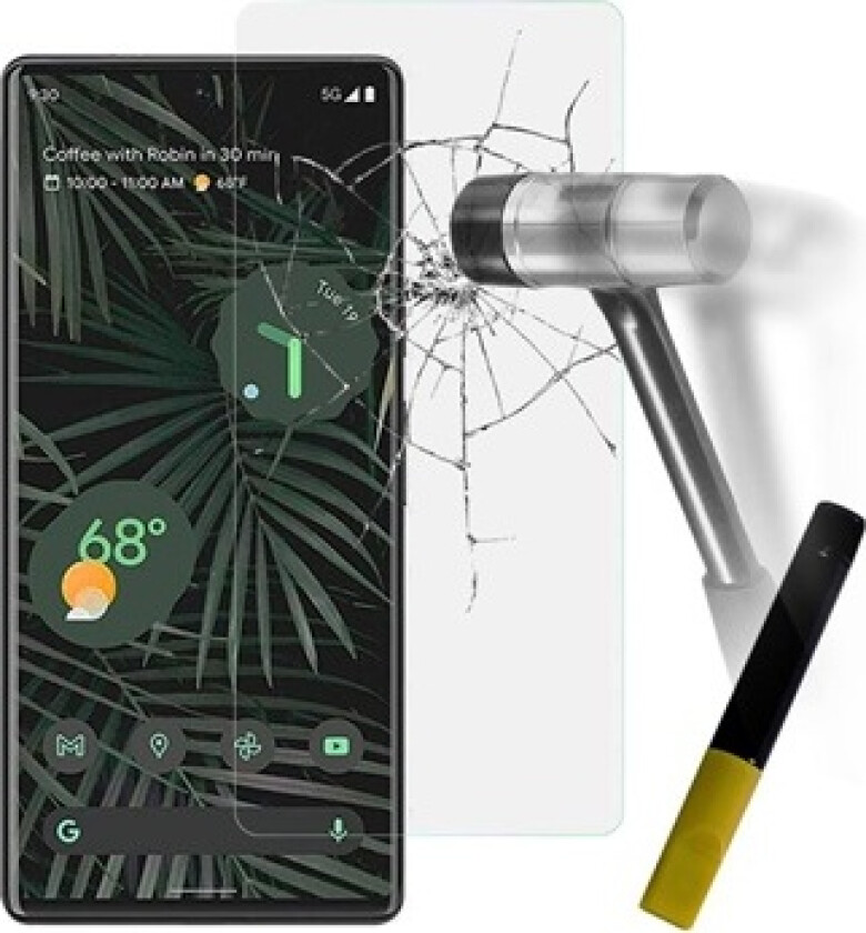 Google Pixel 6 Pro Skjermbeskyttere Panzerglass med UV-Lys
