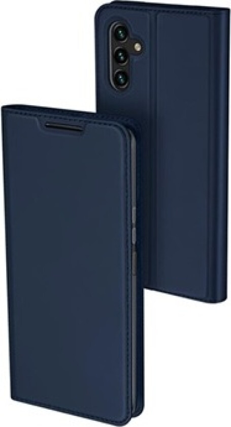 Skin Pro Samsung Galaxy A13 5G Flip-deksel - Blå