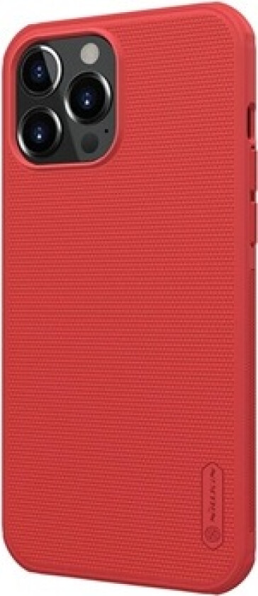 Super Frosted Shield Pro iPhone 13 Pro Hybrid-deksel - Rød