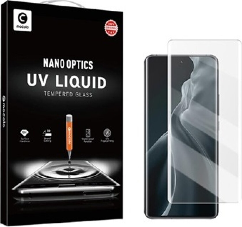 UV Xiaomi 12/12X Skjermbeskyttere Panzerglass - Klar