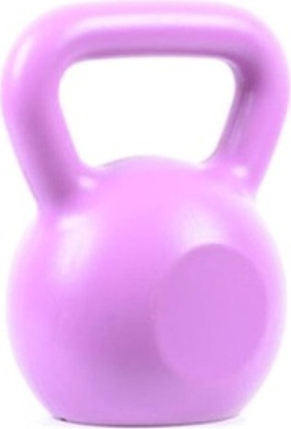 Fitness Solid Støpejern Kettlebell - 5kg - Lilla