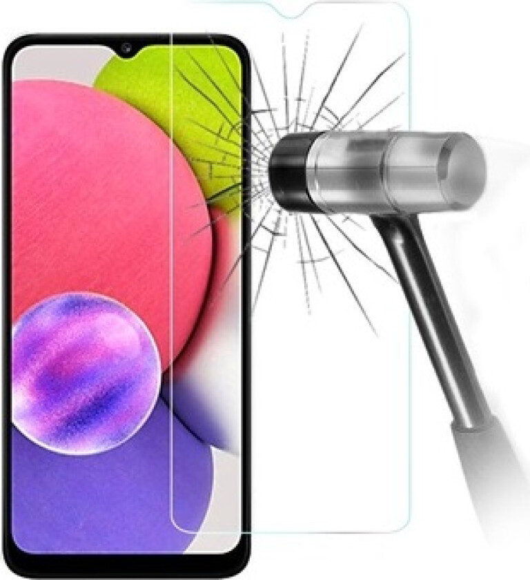 Samsung Galaxy A03s Skjermbeskyttere Panzerglass - 9H - Klar