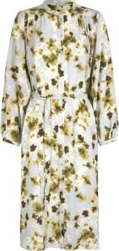 Andra Shirt Dress - Ashley Blue L