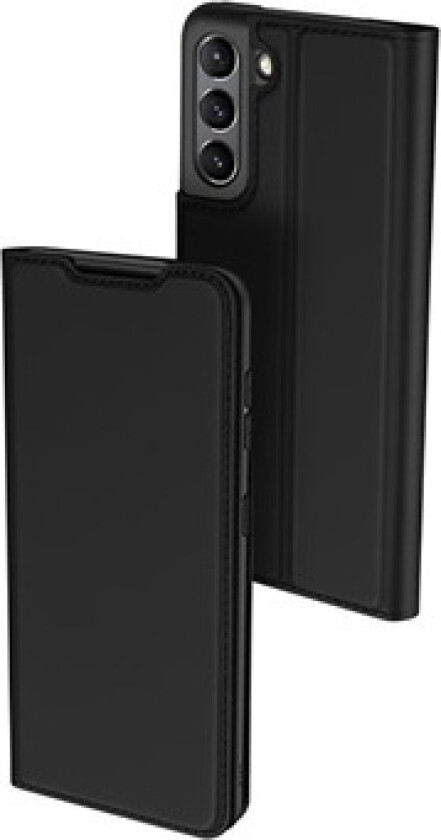 Skin Pro Samsung Galaxy S21 FE 5G Flip-deksel - Svart