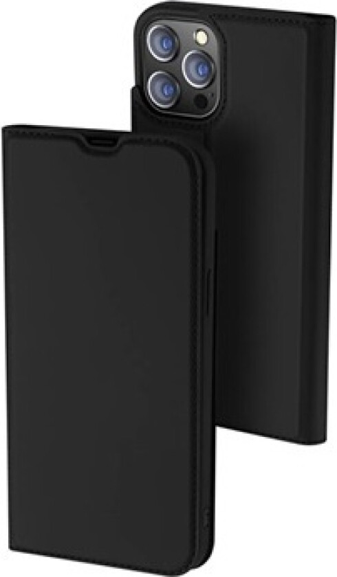 Skin Pro iPhone 13 Pro Flip-deksel - Svart