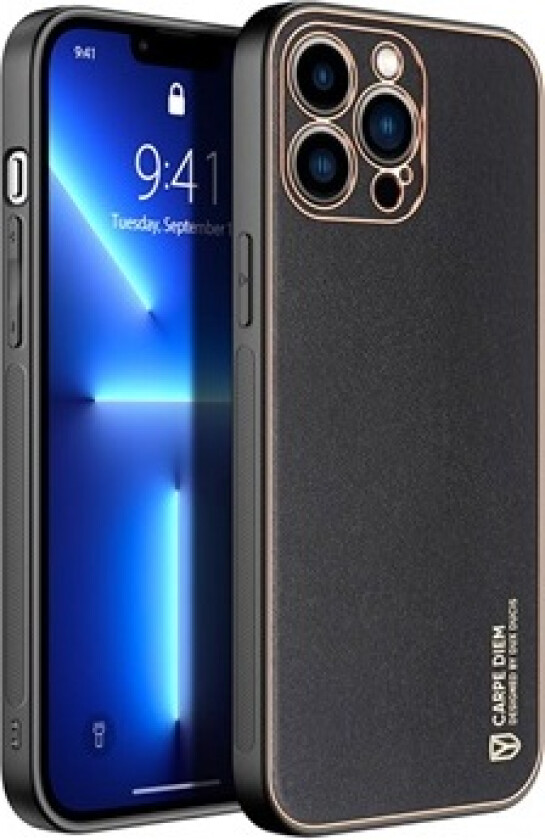 Yolo iPhone 13 Pro Hybrid-deksel - Svart