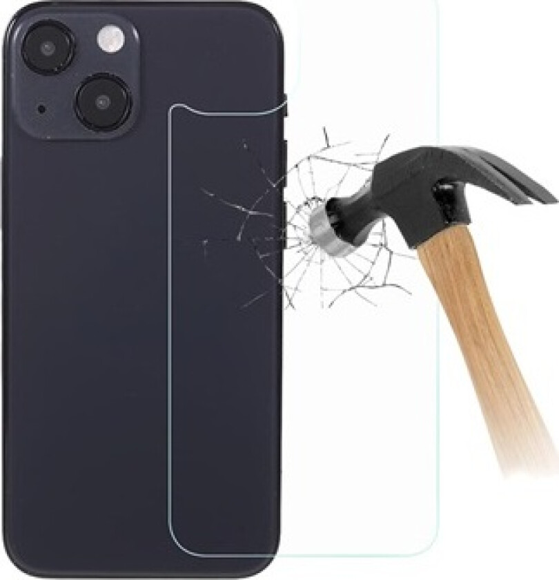 iPhone 13 Herdet Glass Beskyttelse av Bakdekslet - 9H - Klar