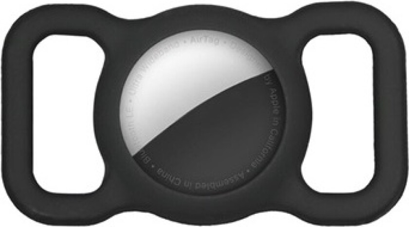 Apple AirTag Silikondeksel til Kjæledyrkrage - Svart