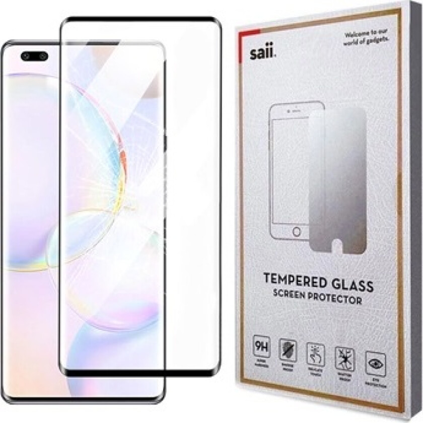 3D Premium Huawei Nova 9 Pro/Honor 50 Pro Skjermbeskyttere Panzerglass - 2 Stk.