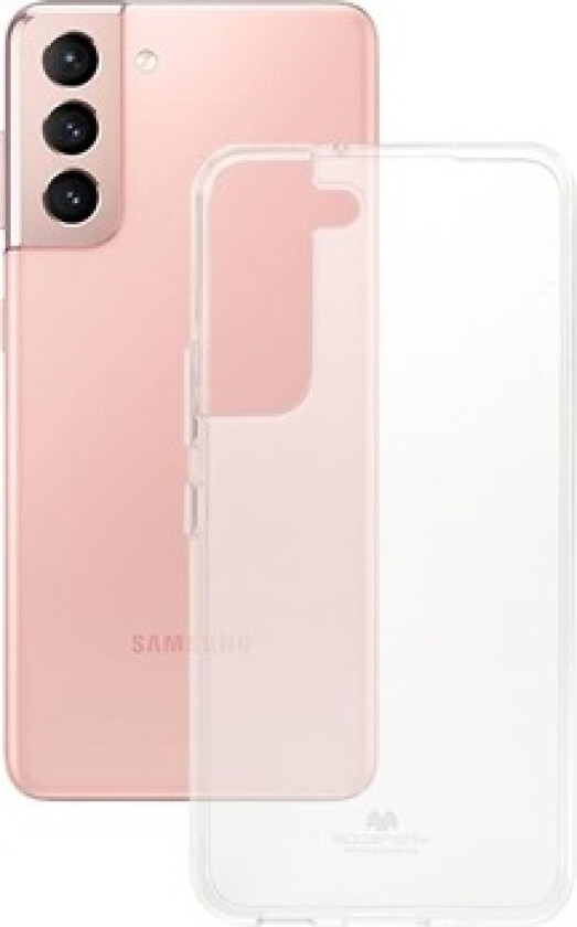 Goospery Glitter Samsung Galaxy S22 5G TPU-deksel - Klar