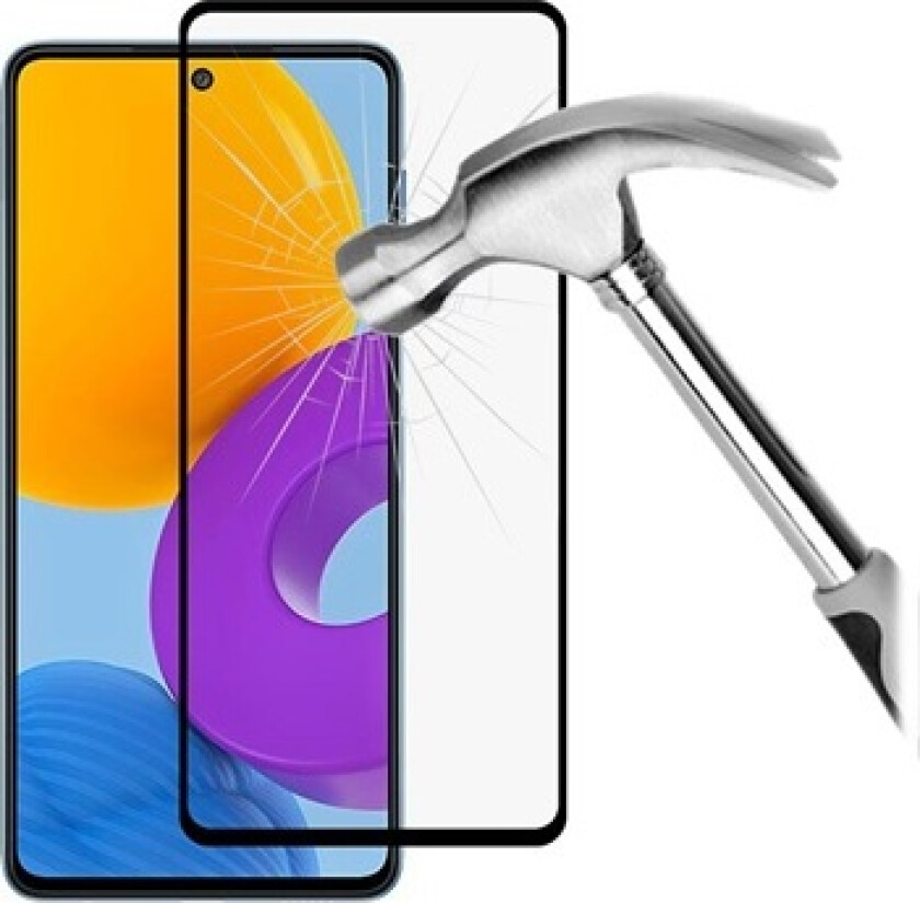 Full Cover Samsung Galaxy M52 5G Skjermbeskyttere Panzerglass