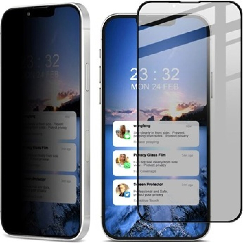 King Kong iPhone 13/13 Pro Skjermbeskytter i Herdet Glass