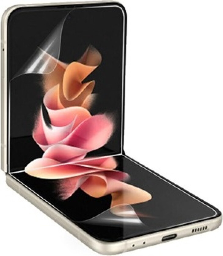 Samsung Galaxy Z Flip3 5G TPU Skjermbeskytter - Gjennomsiktig