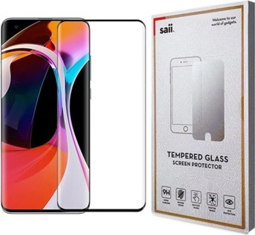 3D Premium Xiaomi Mi 11 Pro Skjermbeskyttere Panzerglass - 2 Stk.