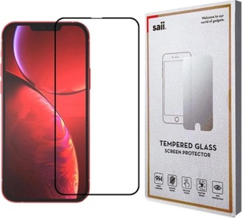 3D Premium iPhone 13/13 Pro Skjermbeskyttere Panzerglass - 2 Stk.