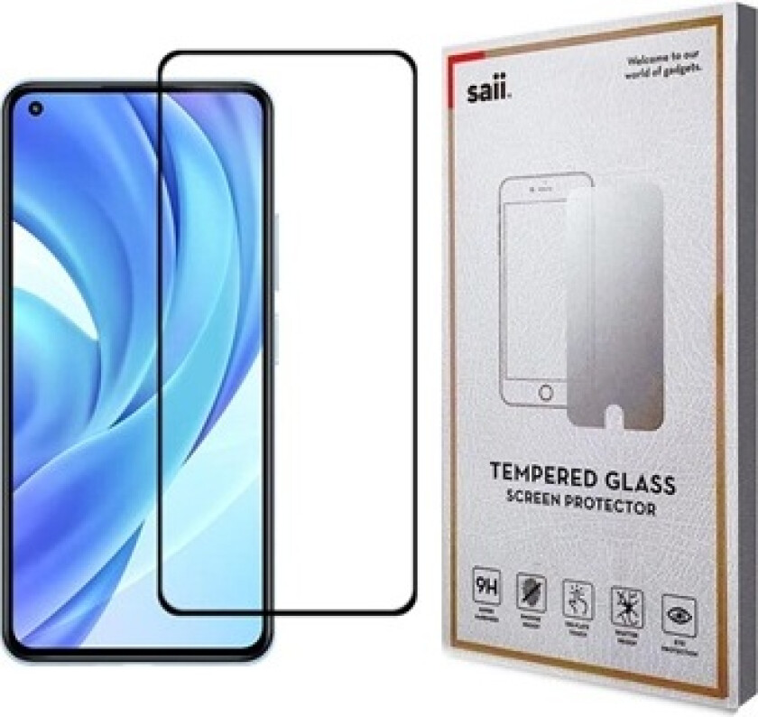 Premium Xiaomi Mi 11 Lite Skjermbeskyttere Panzerglass - 9H - 2 Stk.