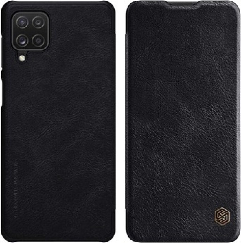 Qin Series Samsung Galaxy M62/F62 Flip-deksel - Svart
