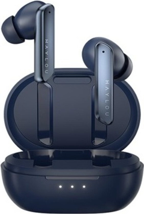 Haylou W1 True Wireless Stereo Øretelefoner med Ladeboks - Mørkeblå