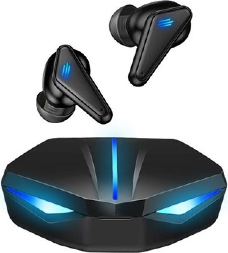 Gaming TWS Øretelefoner med Mikrofon K55 - Blå / Svart
