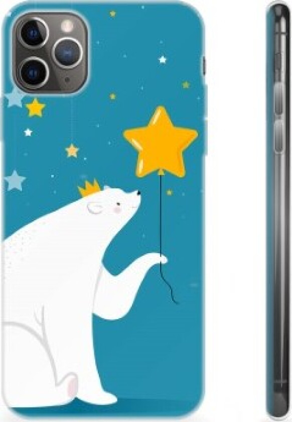 iPhone 11 Pro Max TPU-deksel - Isbjørn