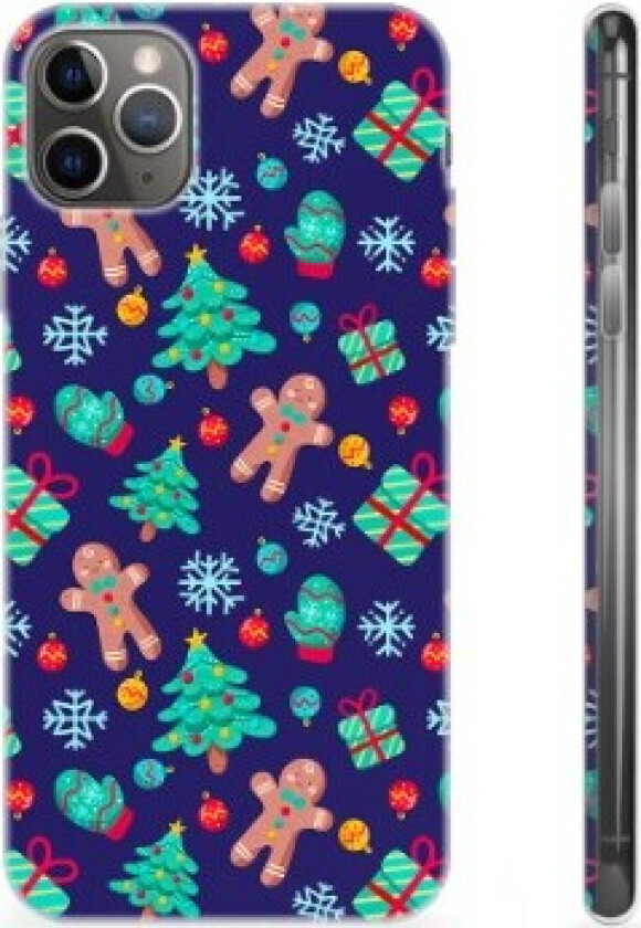 iPhone 11 Pro Max TPU-deksel - Pepperkakemann