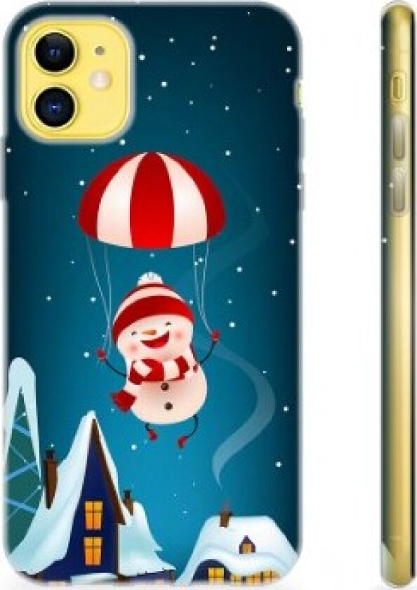 iPhone 11 TPU-deksel - Snømann