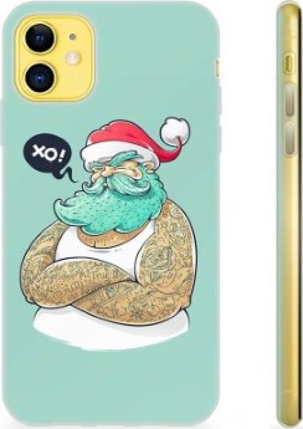 iPhone 11 TPU-deksel - Moderne Julenisse