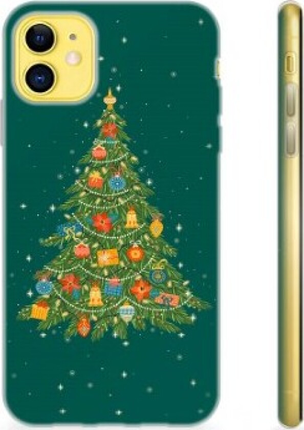 iPhone 11 TPU-deksel - Juletre