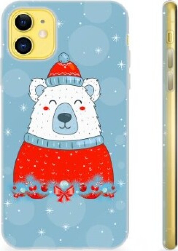 iPhone 11 TPU-deksel - Julebjørn