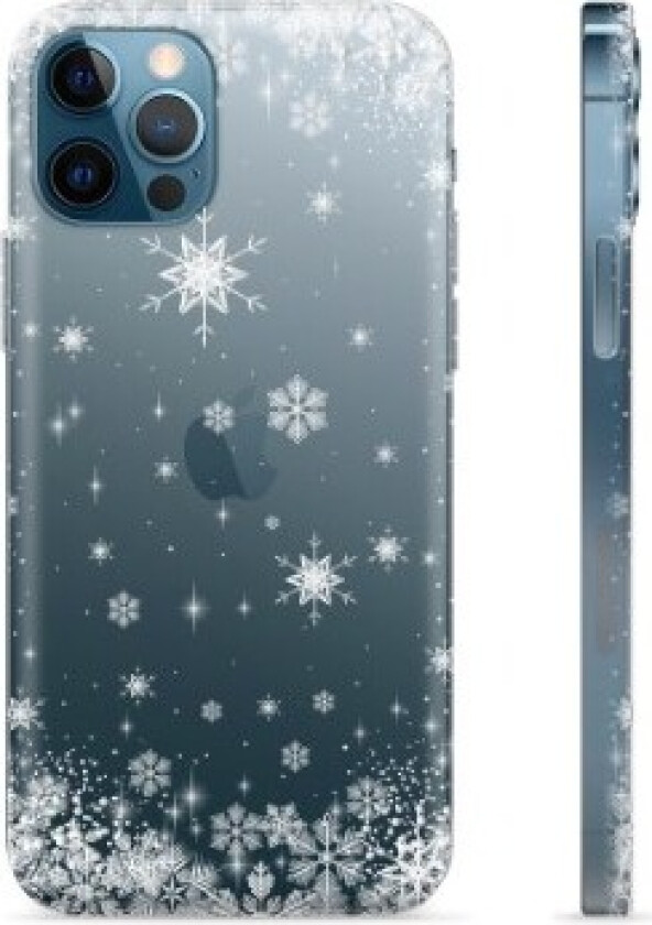 iPhone 12 Pro TPU-deksel - Snøfnugg